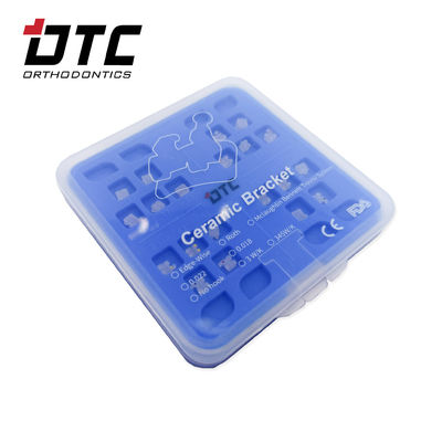 DTC Dental Clear Self Ligating Brackets για την ταξινόμηση μέσων MBT/Roth Class II