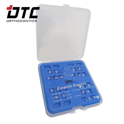 DTC Dental Clear Self Ligating Brackets για την ταξινόμηση μέσων MBT/Roth Class II
