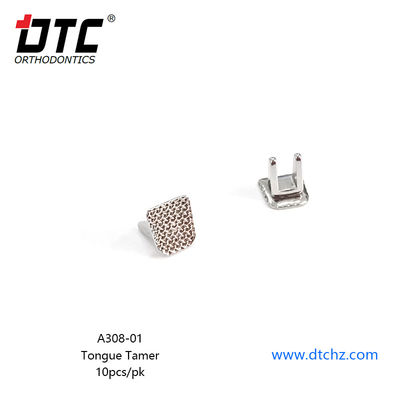 Βελτιώστε την άνεση του ασθενούς με το A308-01 DTC Ortho Stainless Steel Mesh Base Tongue Tamer